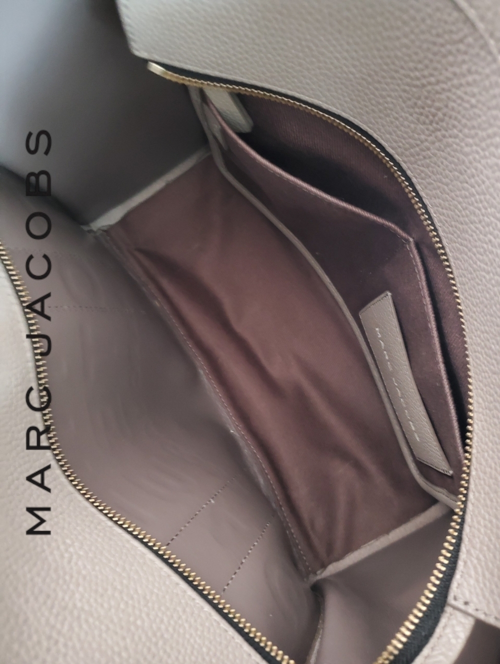 Marc Jacobs The Tote Bag in Taupe - Picture 9 of 17